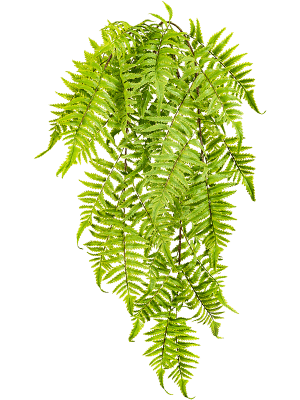 [1355] ARTIFICIEL FERN CINNAMON 60 CM